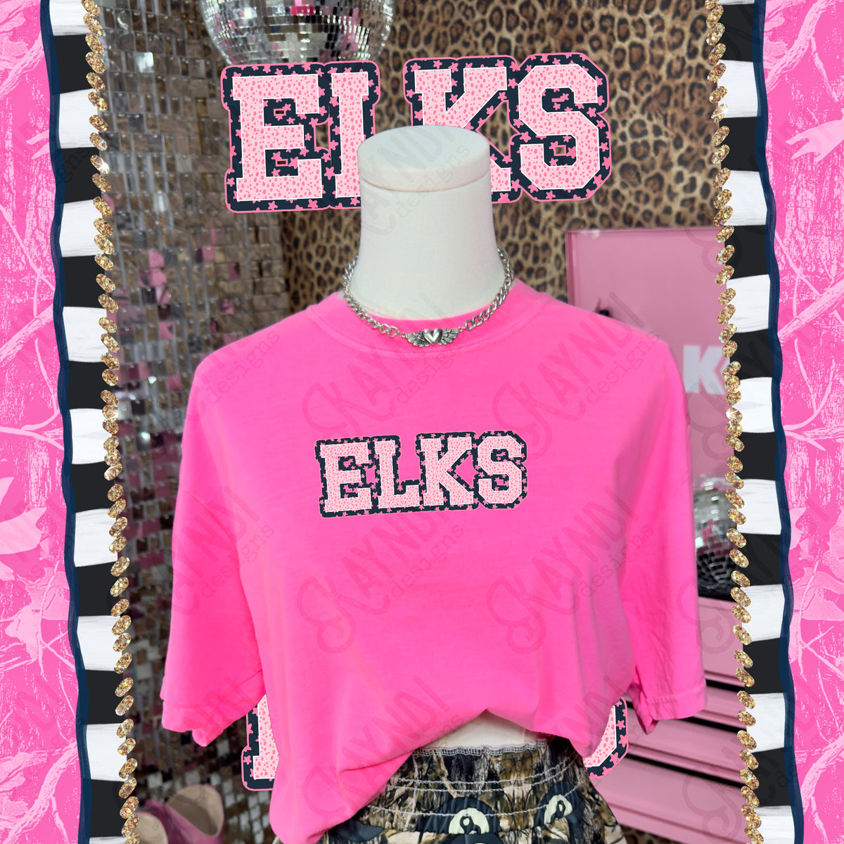 Varsity stars- Elks (Kayndi) DTF Transfer