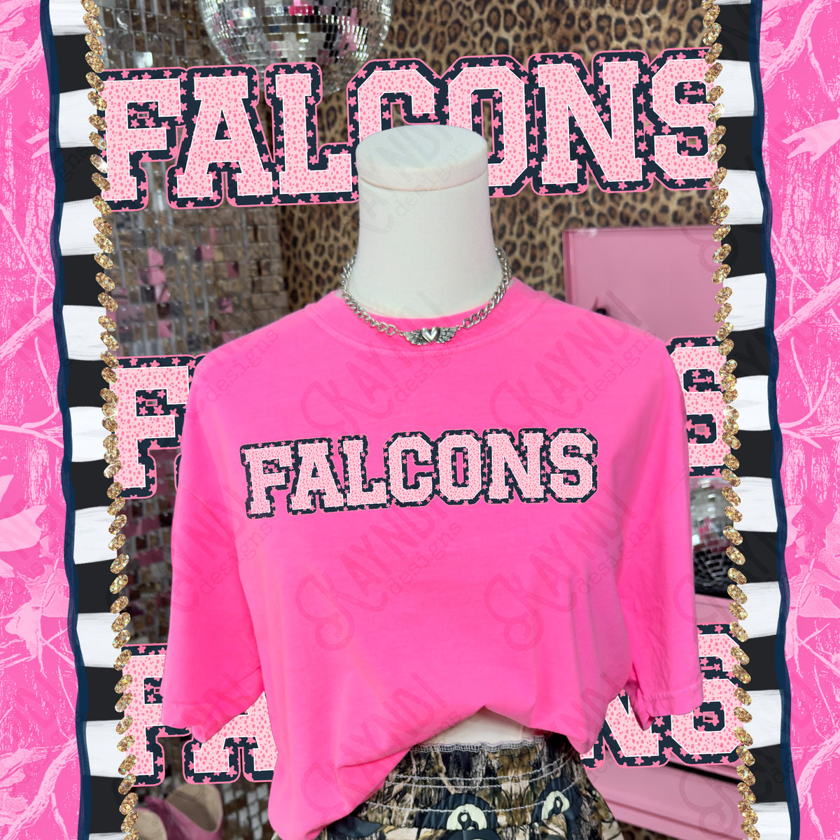 Varsity stars- Falcons (Kayndi) DTF Transfer