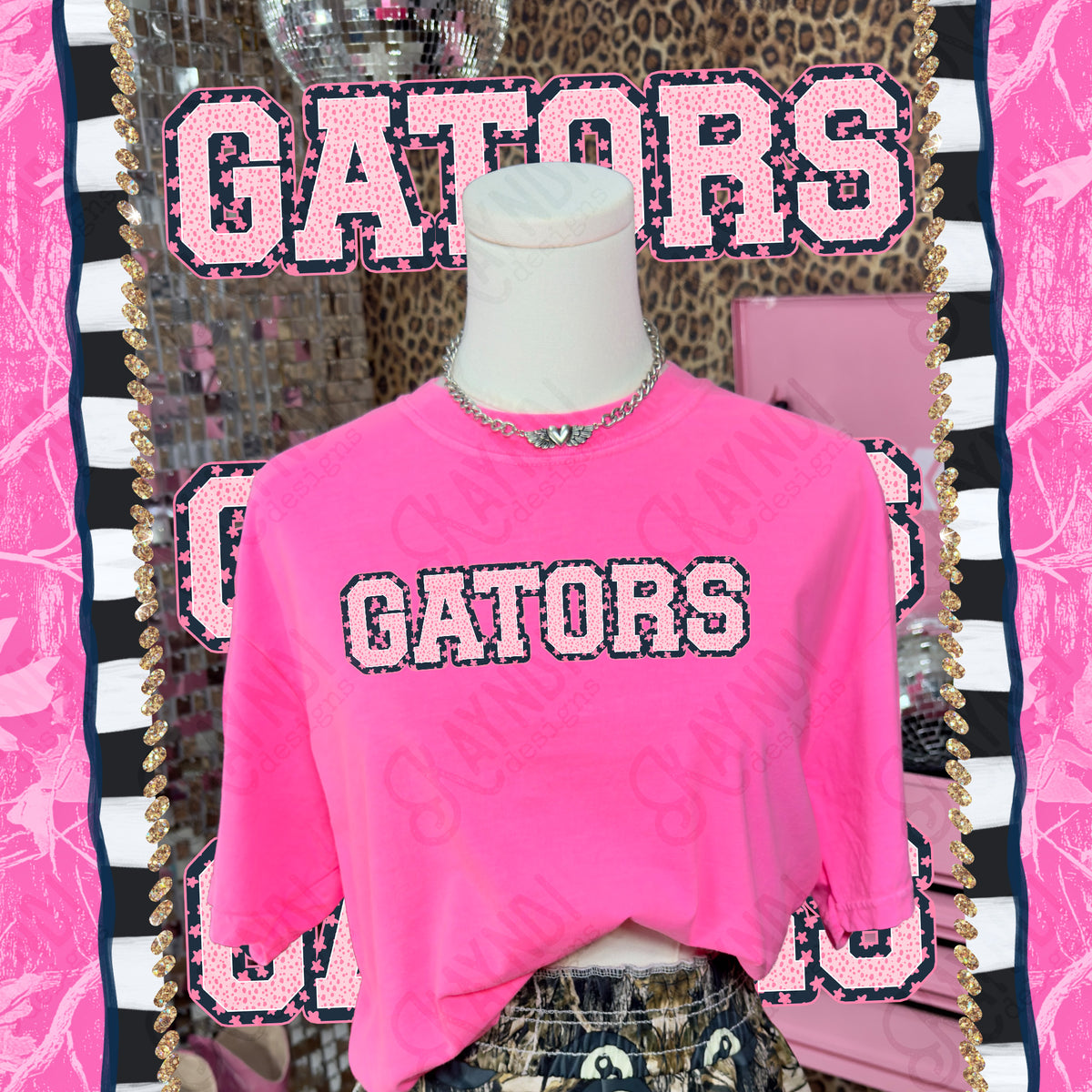 Varsity stars- Gators (Kayndi) DTF Transfer