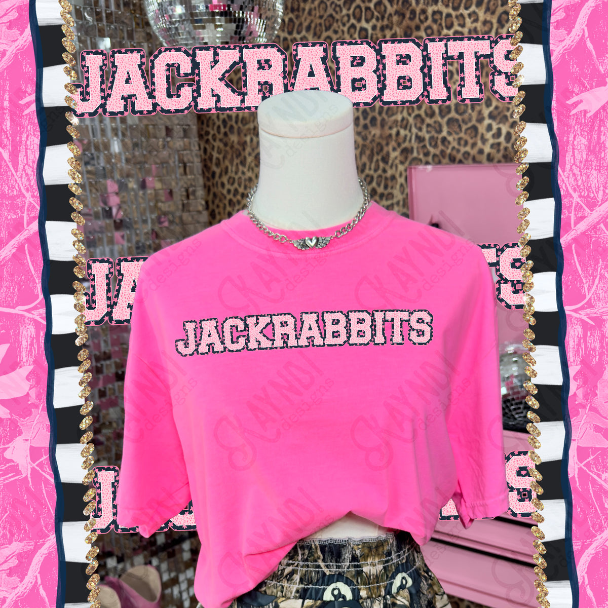 Varsity stars- Jackrabbits (Kayndi) DTF Transfer