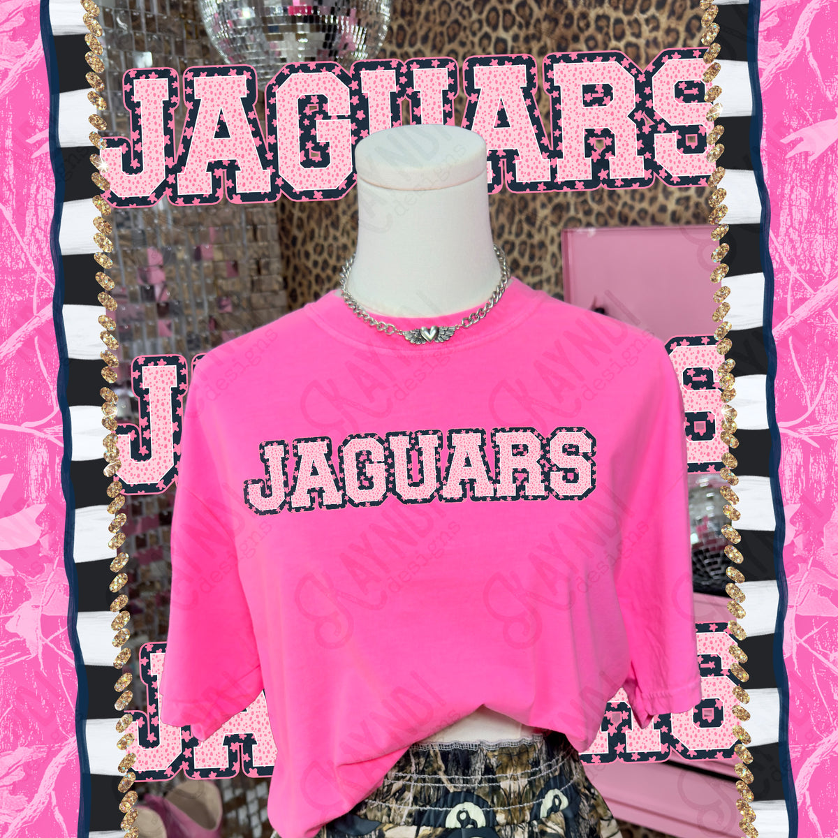 Varsity stars- Jaguars (Kayndi) DTF Transfer