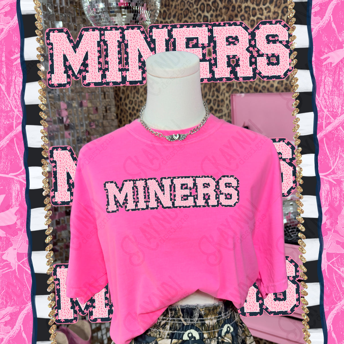 Varsity stars- miners (Kayndi) DTF Transfer