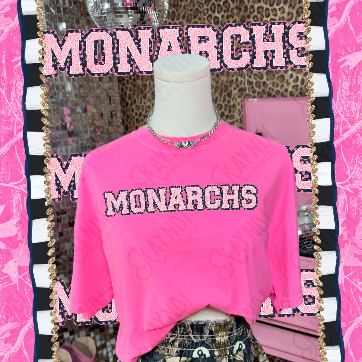Varsity stars- monarchs (Kayndi) DTF Transfer