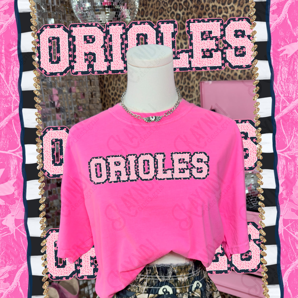 Varsity stars- Orioles (Kayndi) DTF Transfer