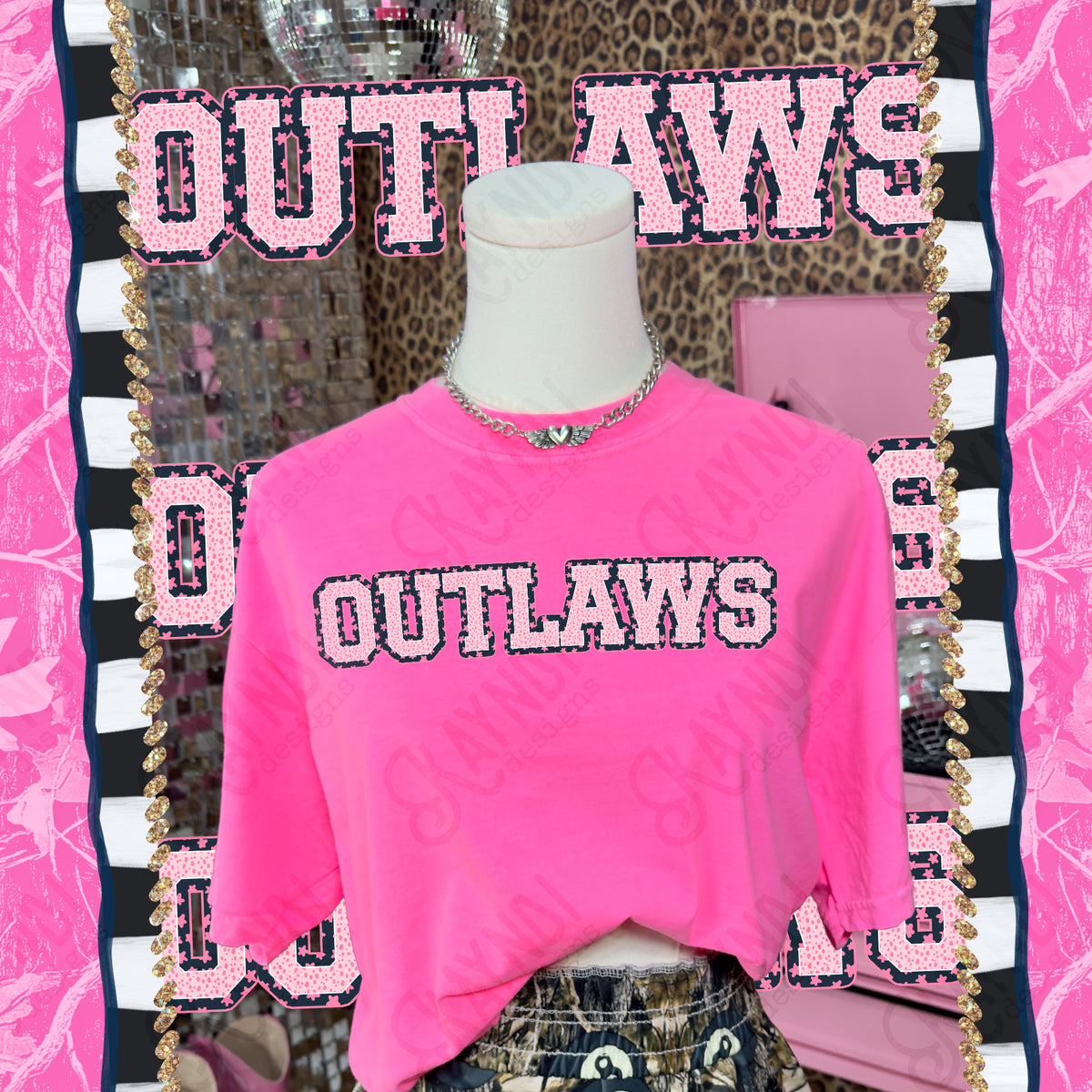 Varsity stars- Outlaws (Kayndi) DTF Transfer
