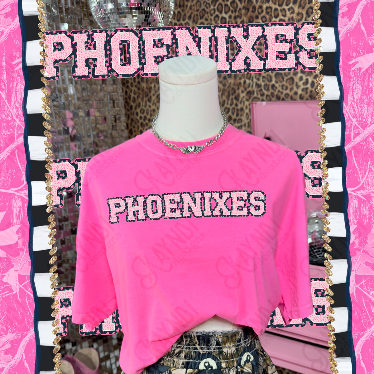 Varsity stars- Phoenixes (Kayndi) DTF Transfer
