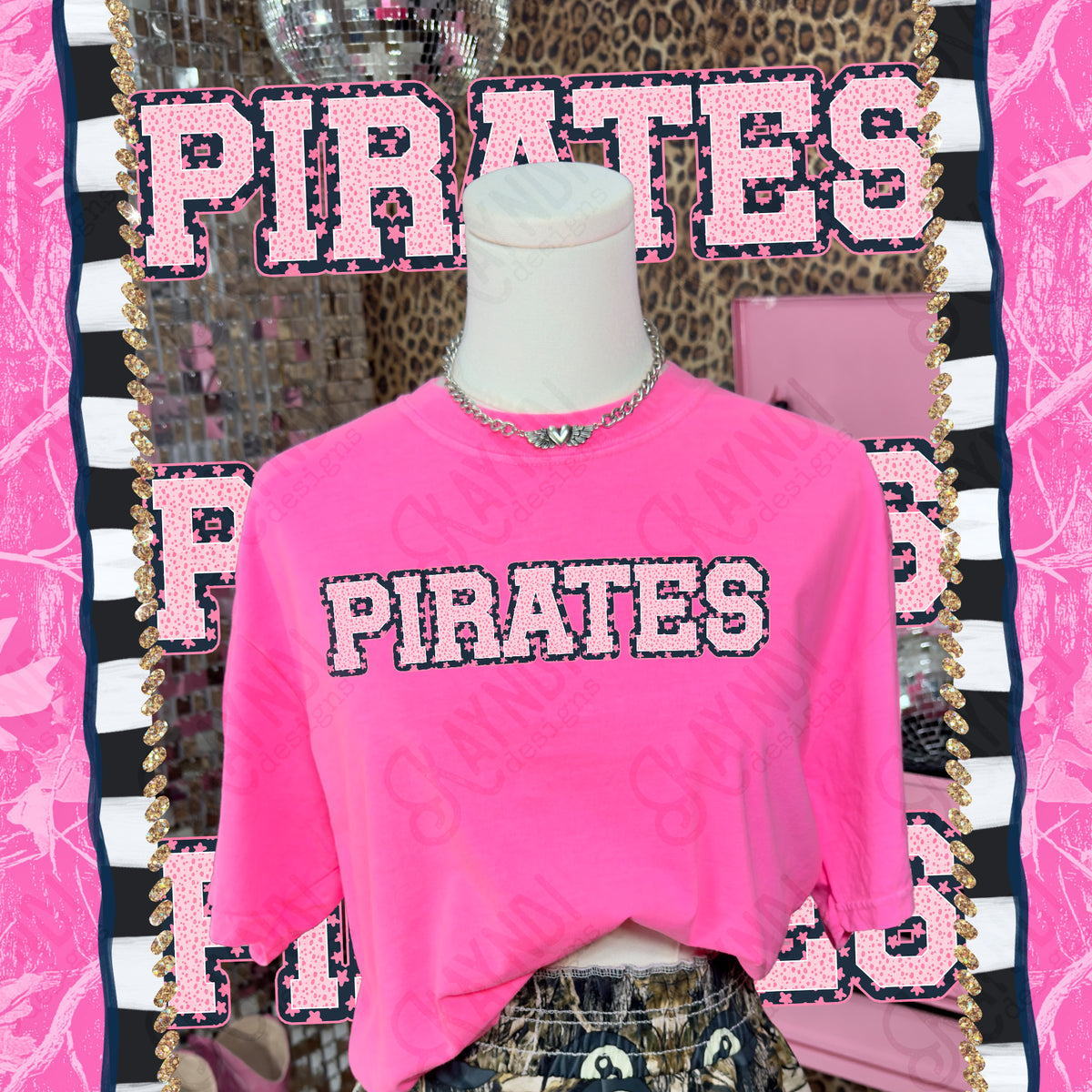 Varsity stars- Pirates (Kayndi) DTF Transfer