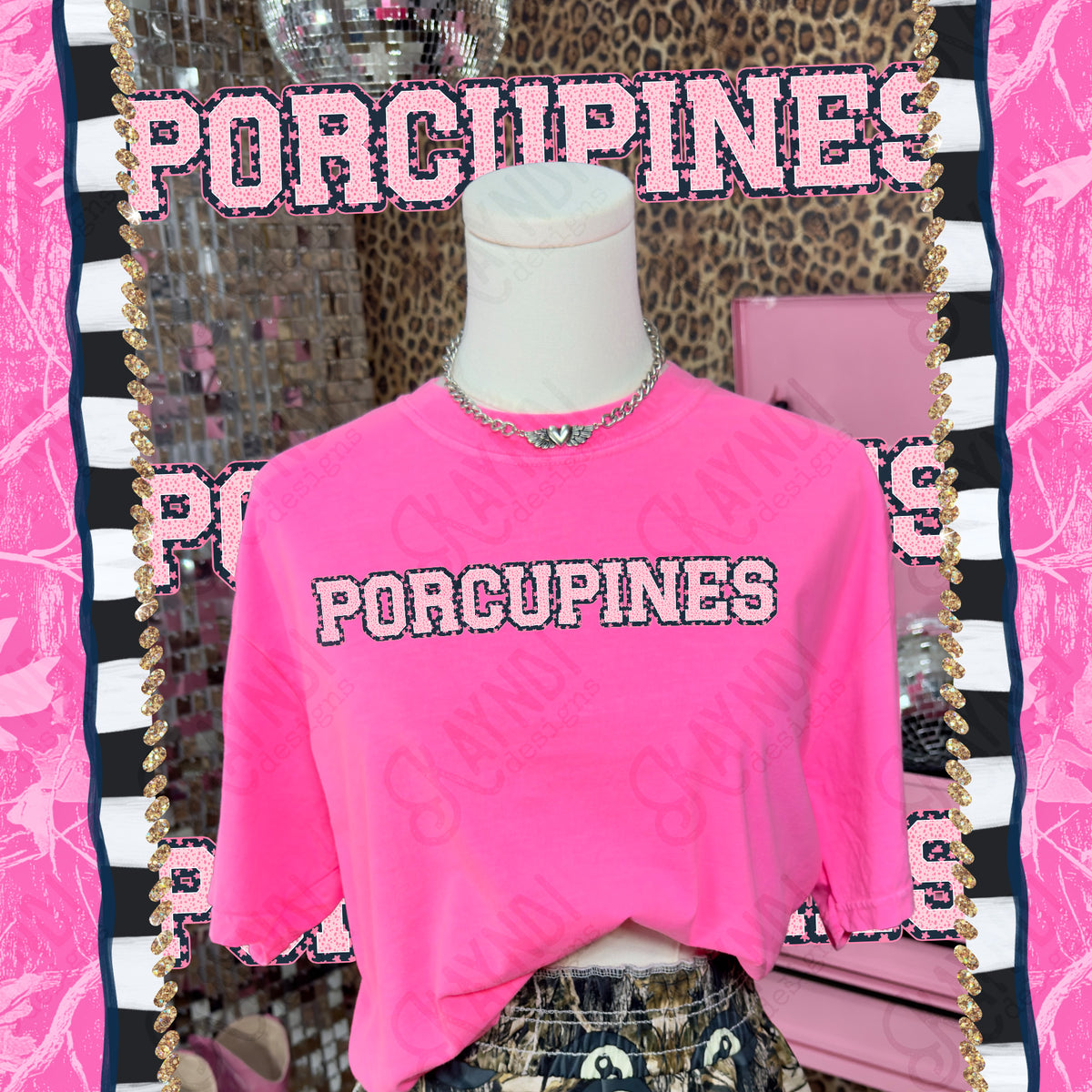 Varsity stars- porcupines (Kayndi) DTF Transfer