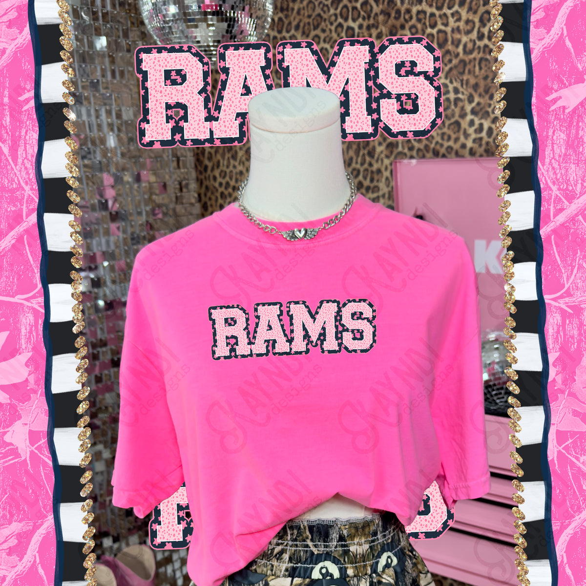 Varsity stars- Rams (Kayndi) DTF Transfer