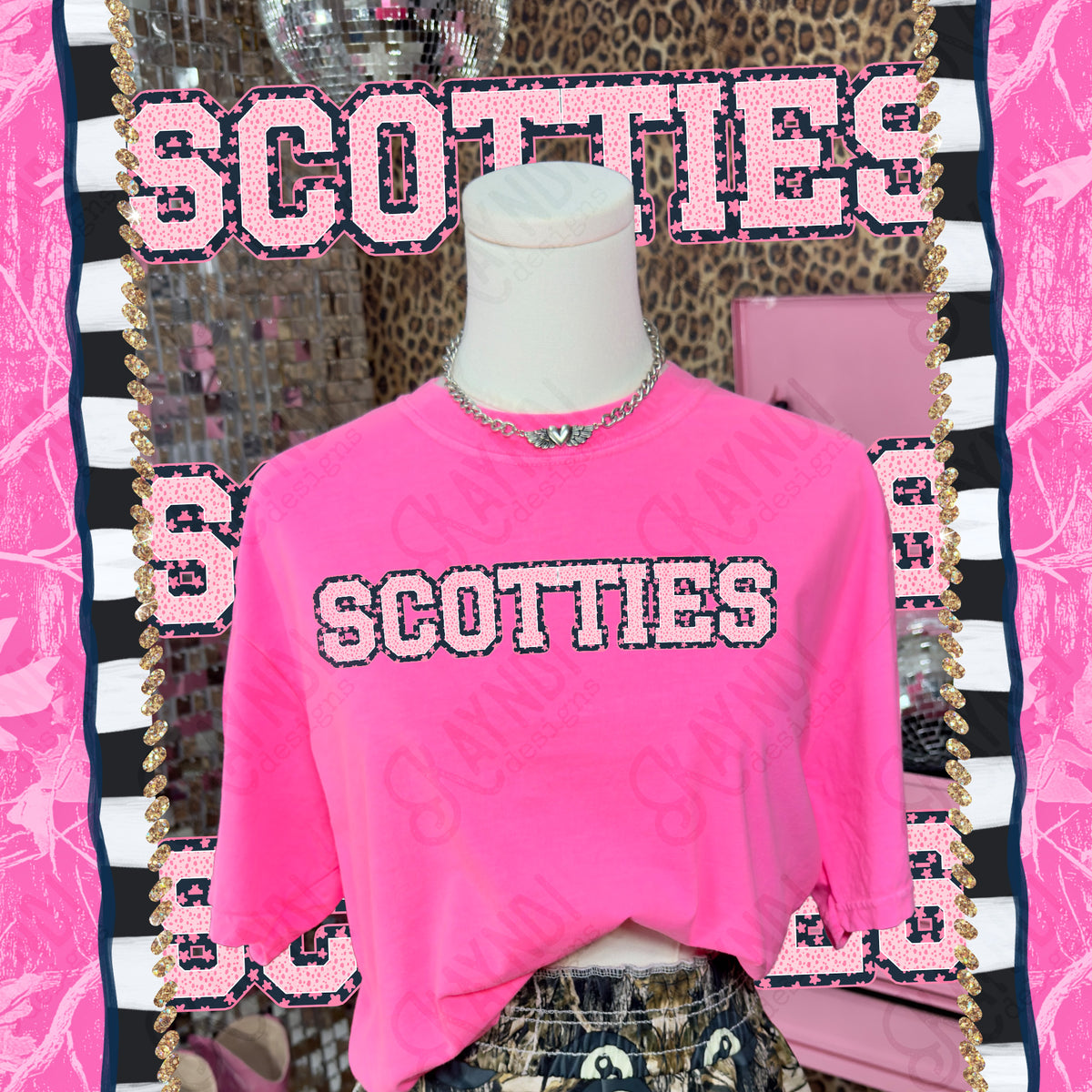 Varsity stars- Scotties (Kayndi) DTF Transfer