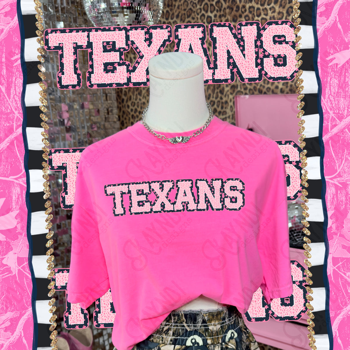 Varsity stars- texans (Kayndi) DTF Transfer