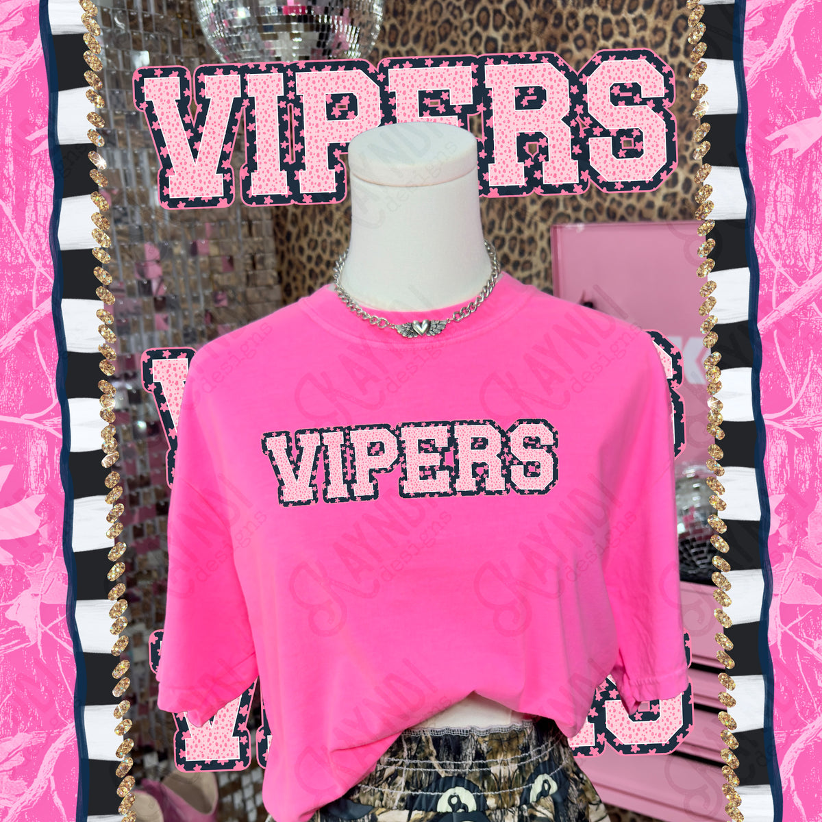Varsity stars- vipers (Kayndi) DTF Transfer