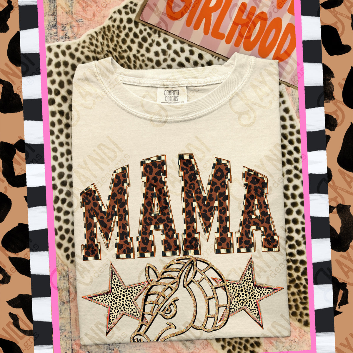 Mama Armadillos Mascot (Kayndi) DTF Transfer