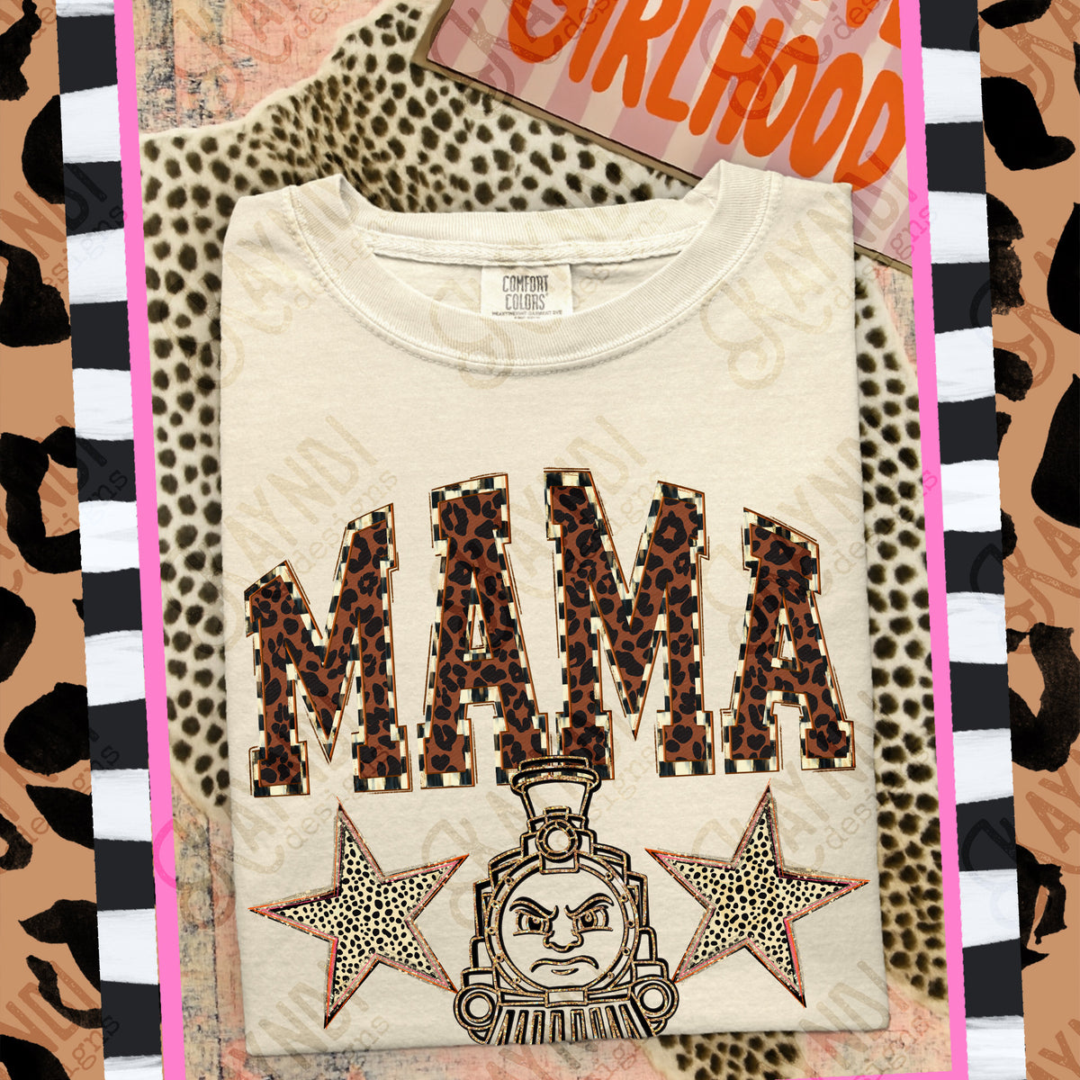 Mama Boilmaker Mascot (Kayndi) DTF Transfer