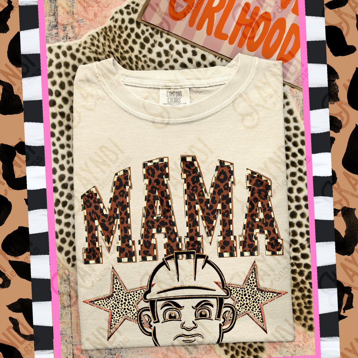 Mama Boiler Mascot (Kayndi) DTF Transfer