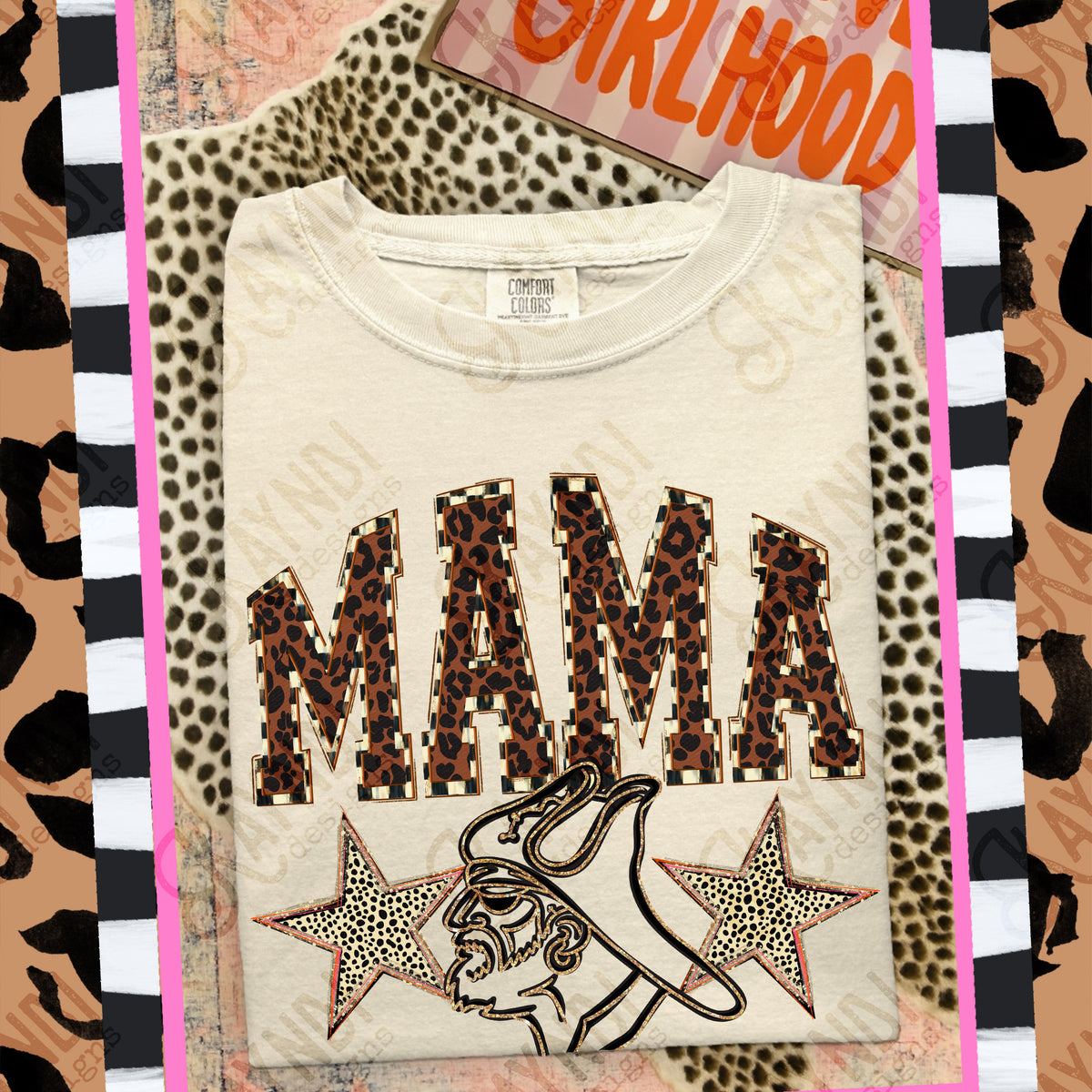 Mama Buccanners Mascot (Kayndi) DTF Transfer