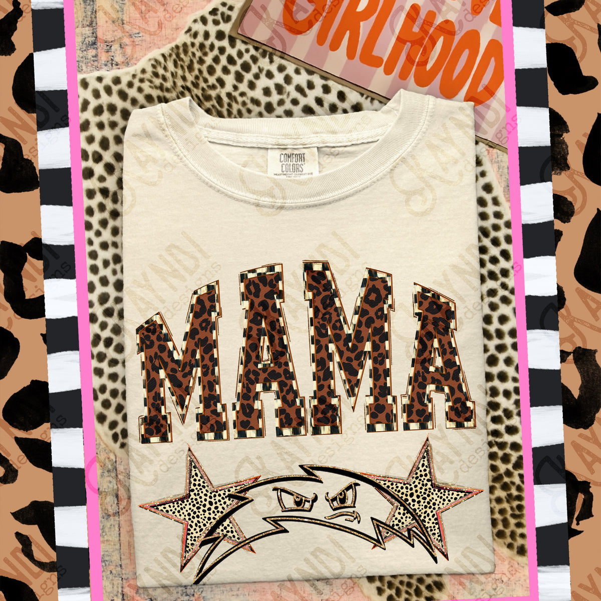 Mama chargers Mascot (Kayndi) DTF Transfer