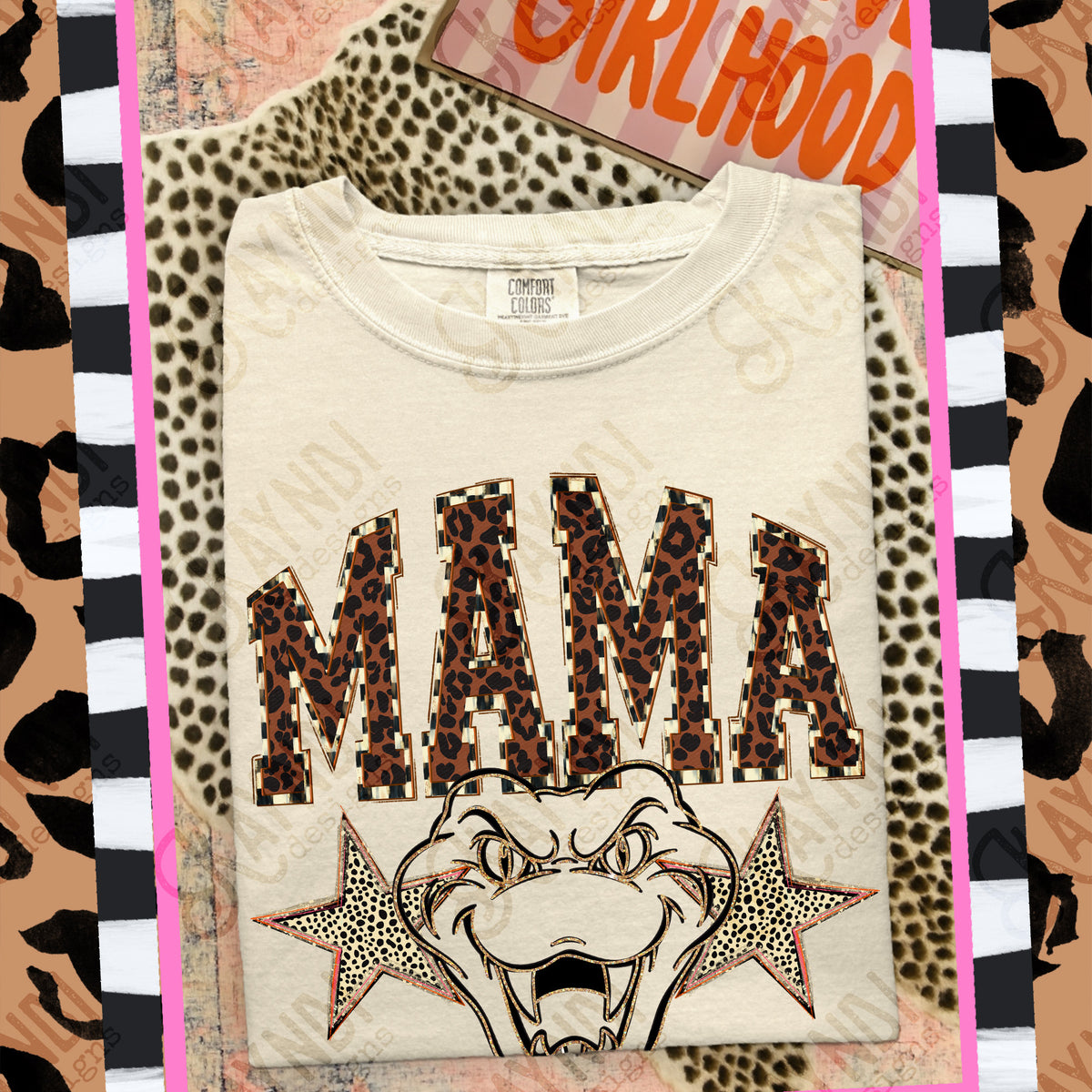 Mama fangs Mascot (Kayndi) DTF Transfer