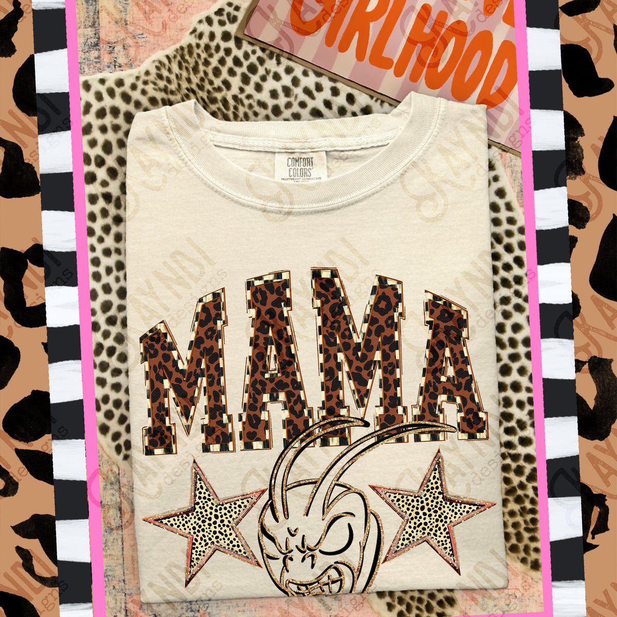 Mama grasshoppers Mascot (Kayndi) DTF Transfer