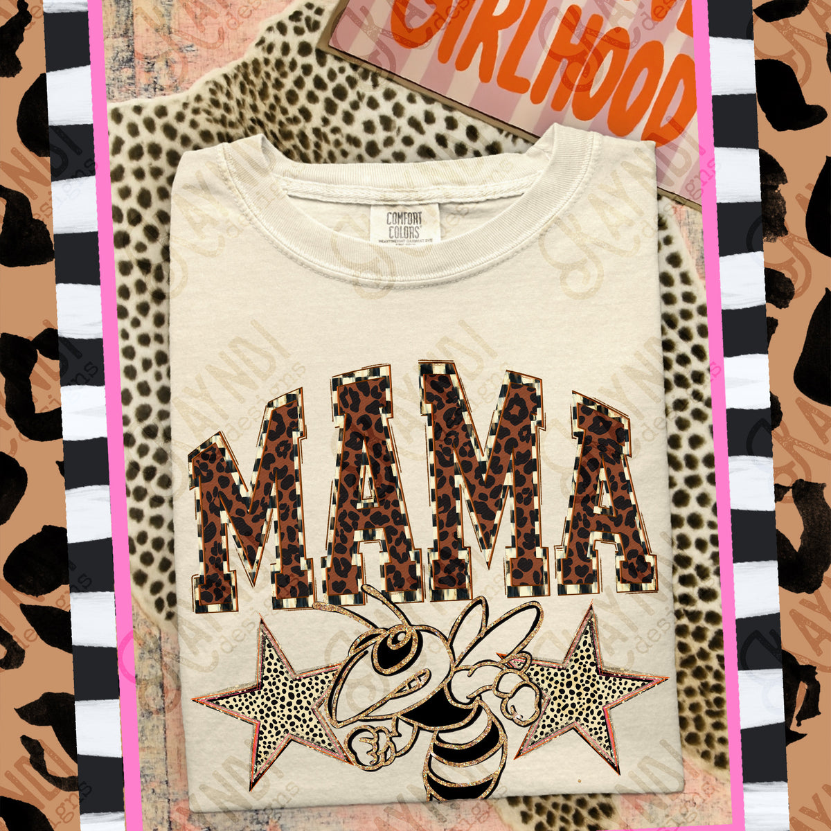Mama jackets Mascot (Kayndi) DTF Transfer