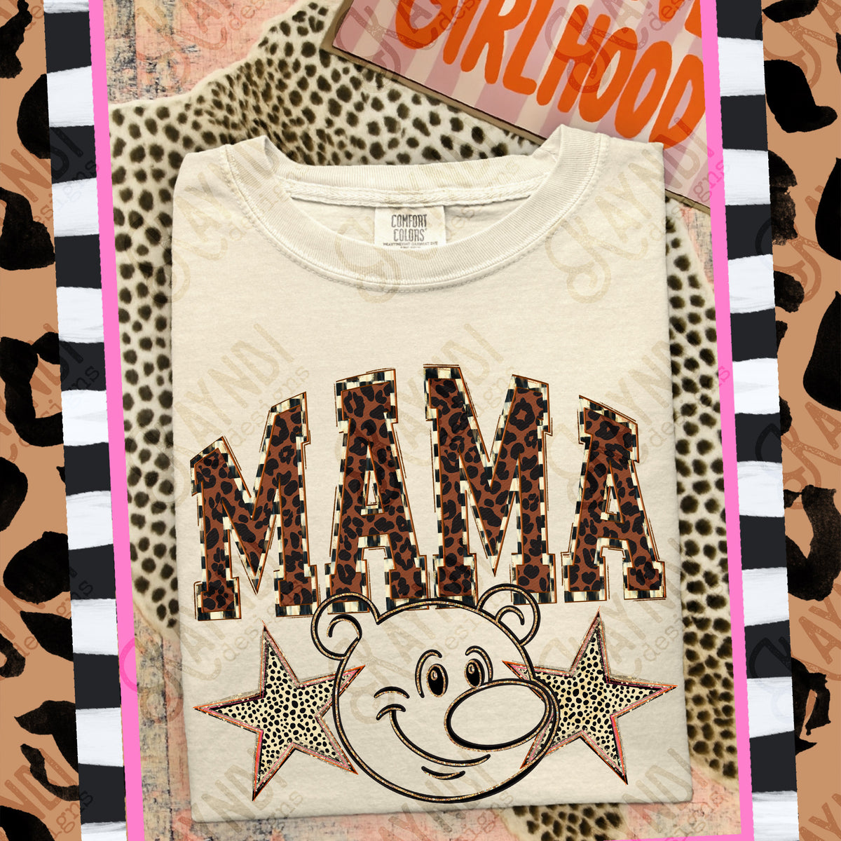 Mama jeeps Mascot (Kayndi) DTF Transfer