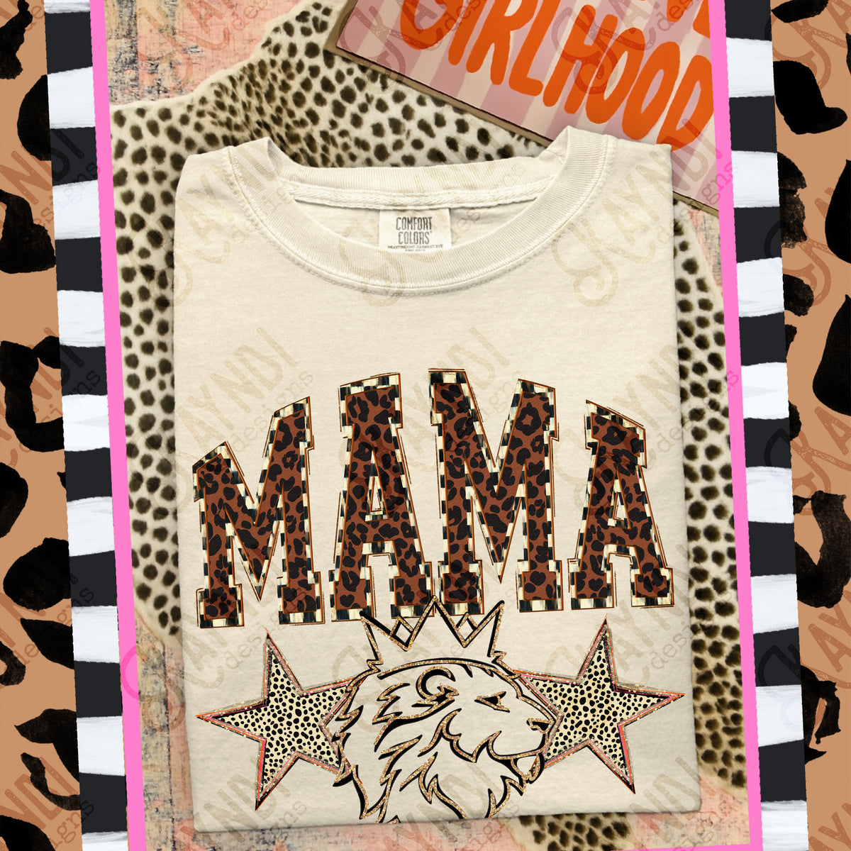 Mama monarchs Mascot (Kayndi) DTF Transfer