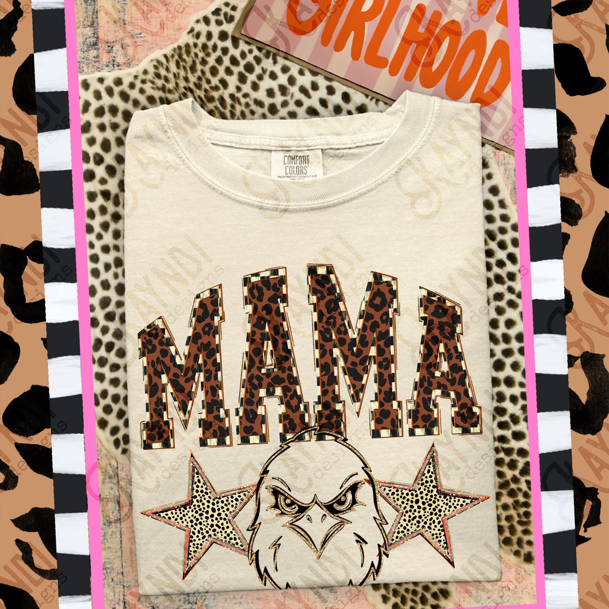 Mama orioles Mascot (Kayndi) DTF Transfer
