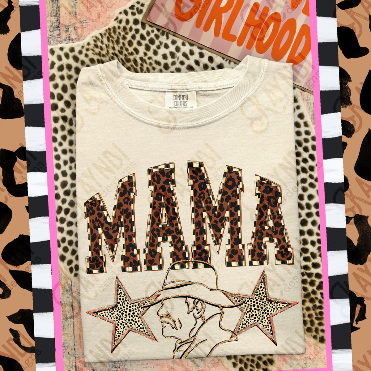 Mama outlaws Mascot (Kayndi) DTF Transfer