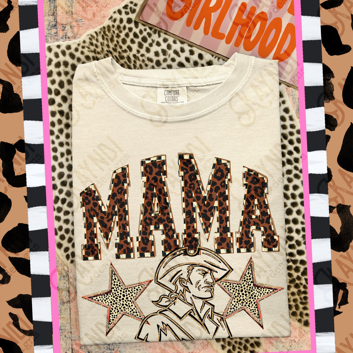 Mama sandites Mascot (Kayndi) DTF Transfer