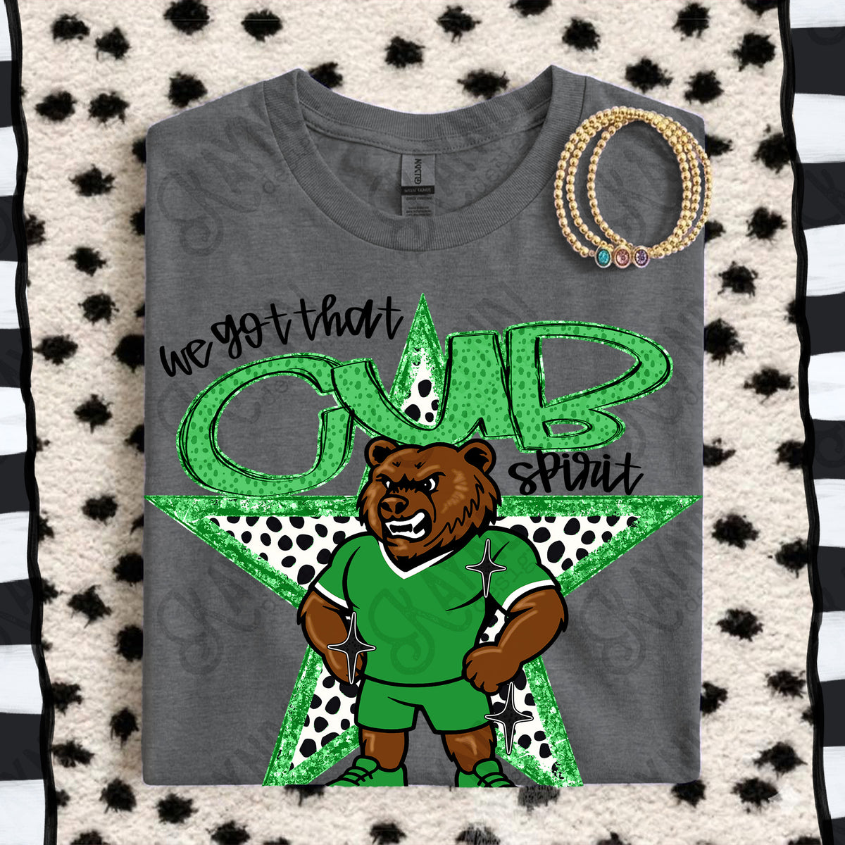 We got that Cub spirit star GREEN (Kayndi) DTF Transfer