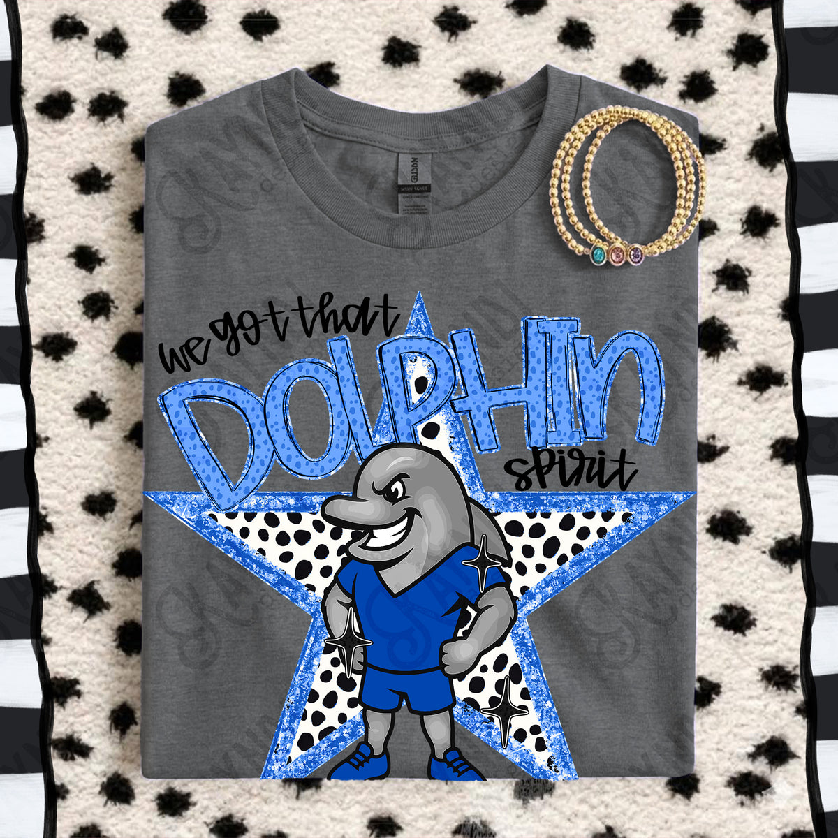 We got that Dolphin spirit star BLUE (Kayndi) DTF Transfer
