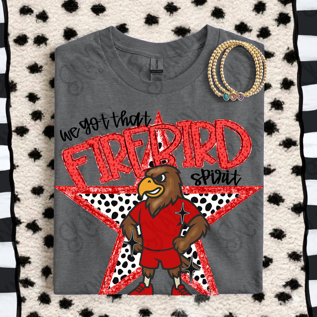 We got that Firebird spirit star RED (Kayndi) DTF Transfer