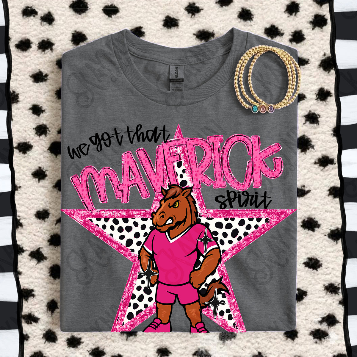 We got that Maverick spirit star PINK (Kayndi) DTF Transfer