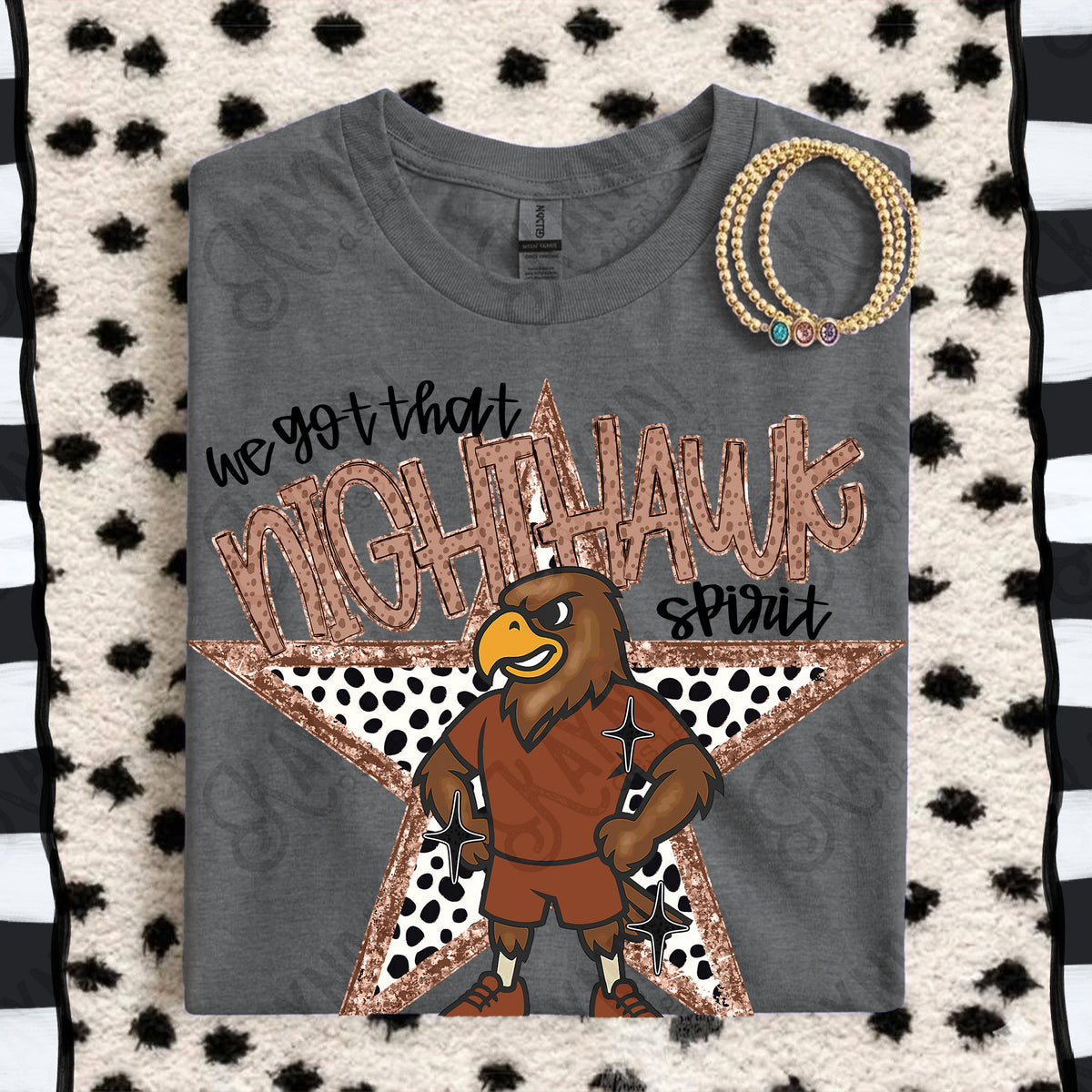We got that Nighthawk spirit star BROWN (Kayndi) DTF Transfer