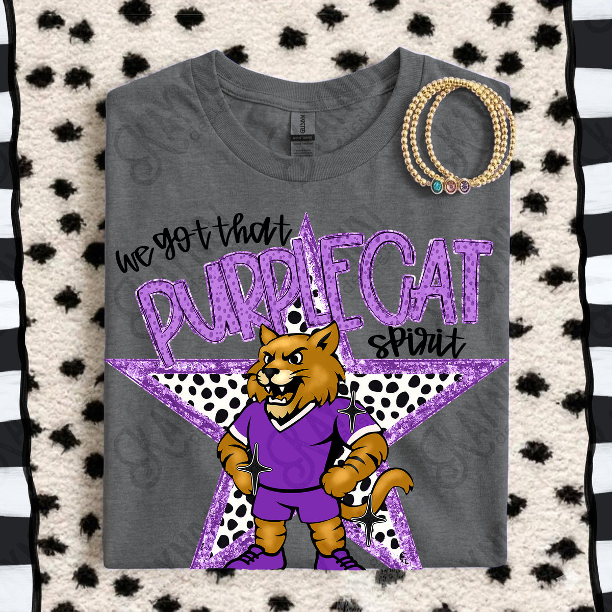We got that Purplecat spirit star PURPLE (Kayndi) DTF Transfer