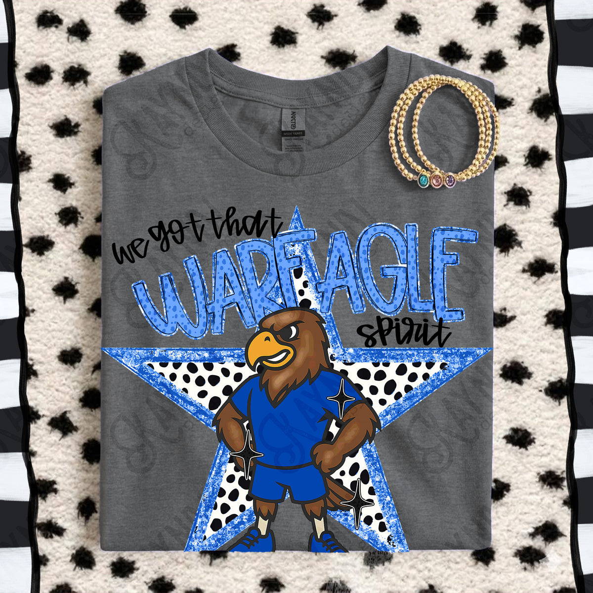 We got that Wareagle spirit star BLUE (Kayndi) DTF Transfer