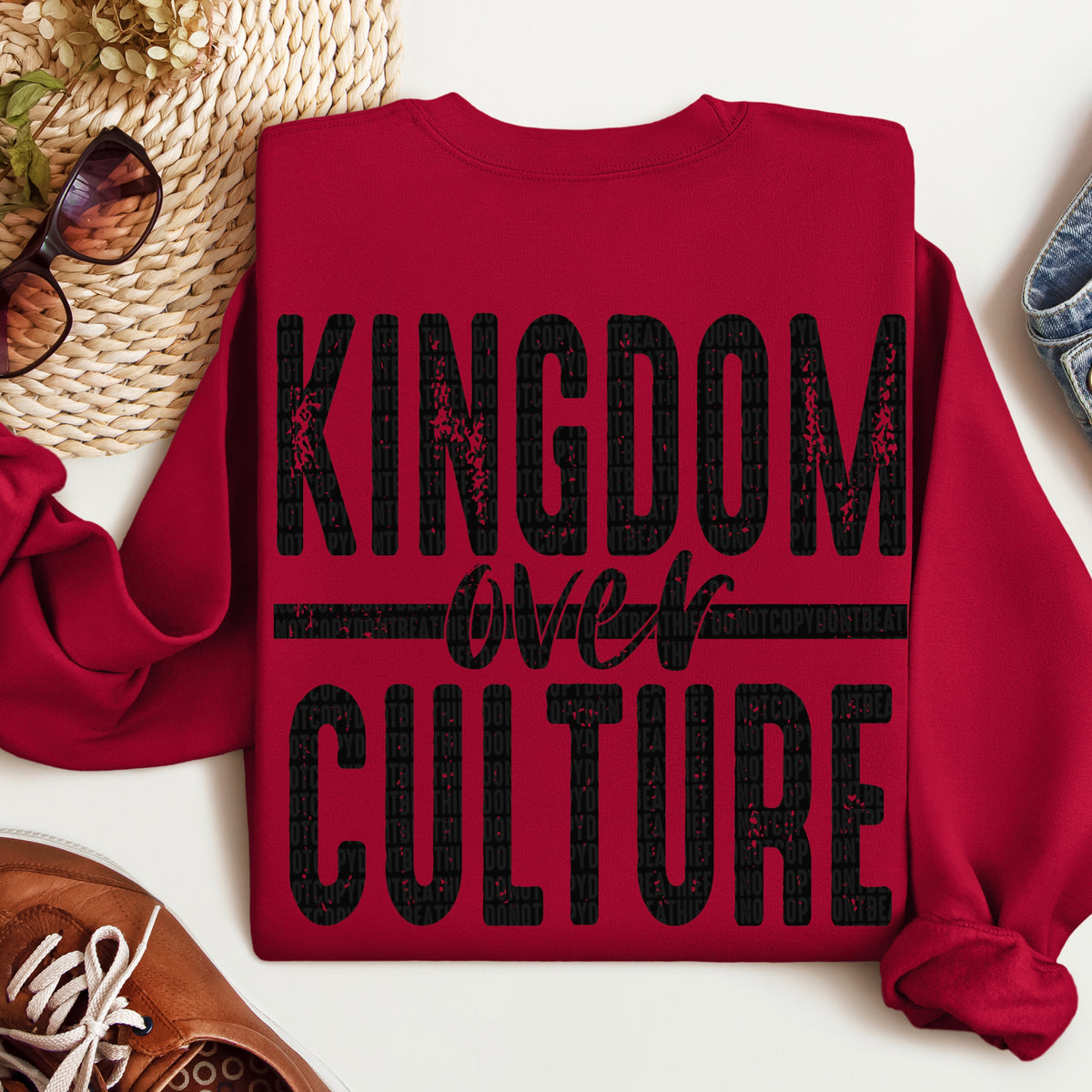 Kingdom over culture (SDD) DTF Transfer