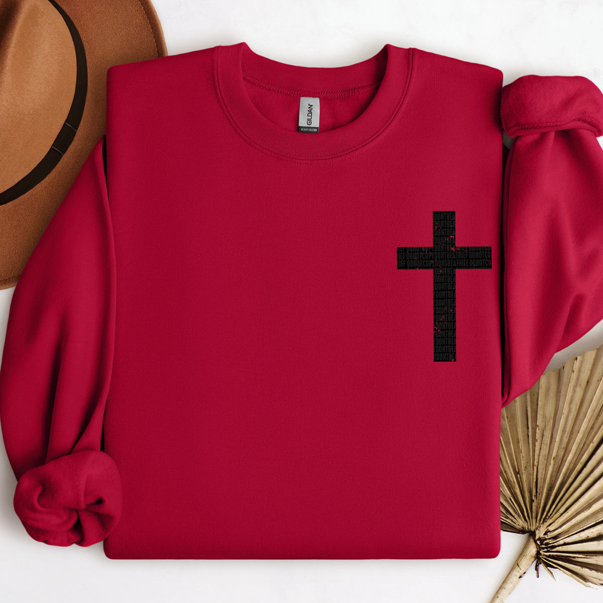 Kingdom over culture cross pocket (SDD) DTF Transfer