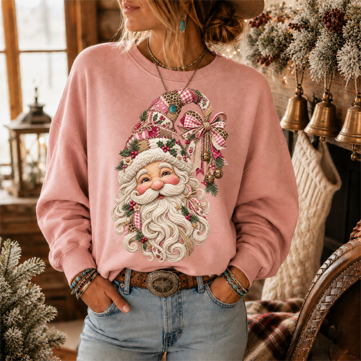 Knit Santa (SDD) DTF Transfer
