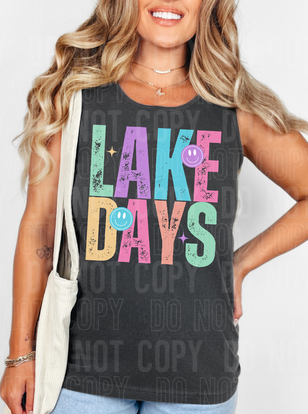 Lake Days smiley (SBB) 99016 DTF transfer