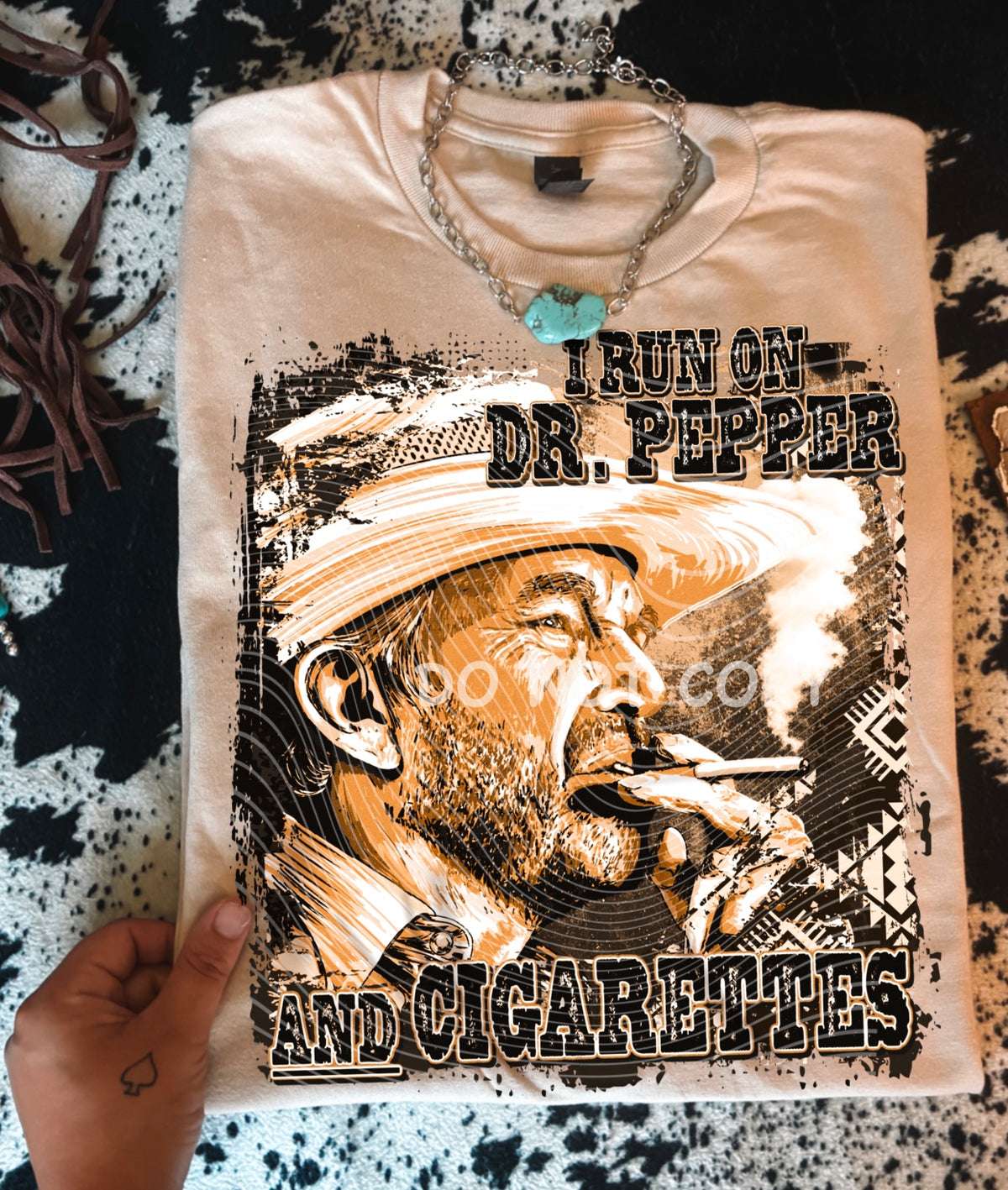 I survive on pepper and cigs (AG) DTF Transfer