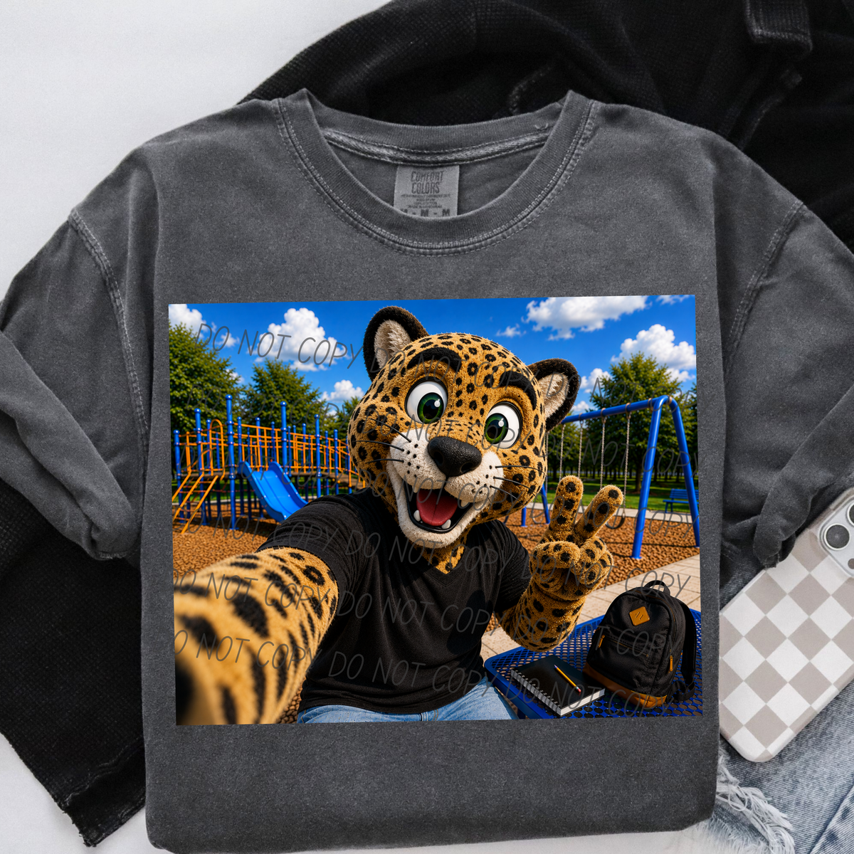 Leopard's royals Mascot (City) DTF transfer