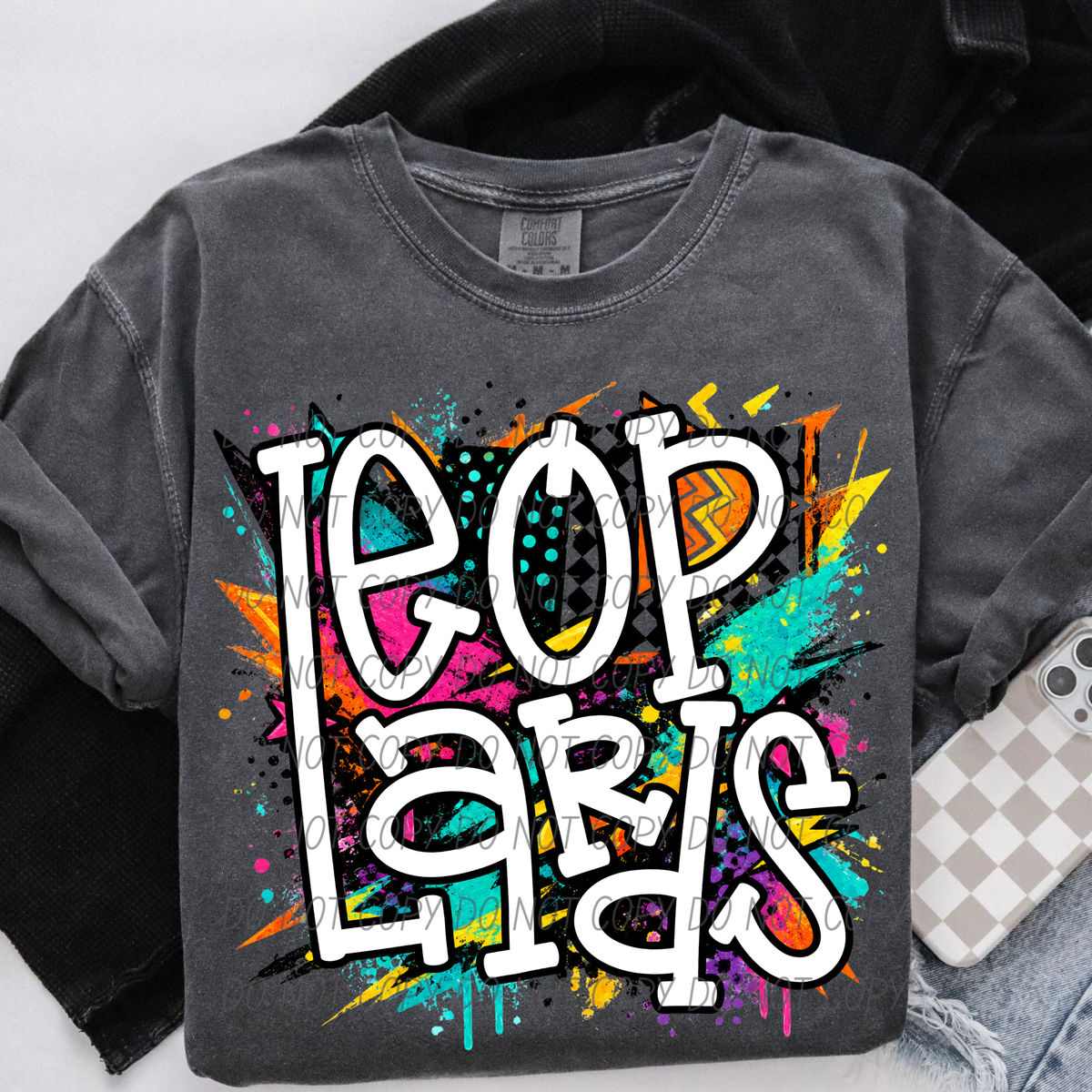 Leopards totally tubular (City) DTF Transfer