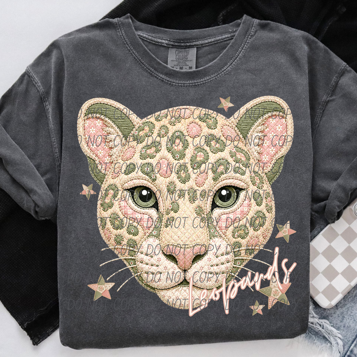 Leopards meemaw mascot (City) DTF Transfer