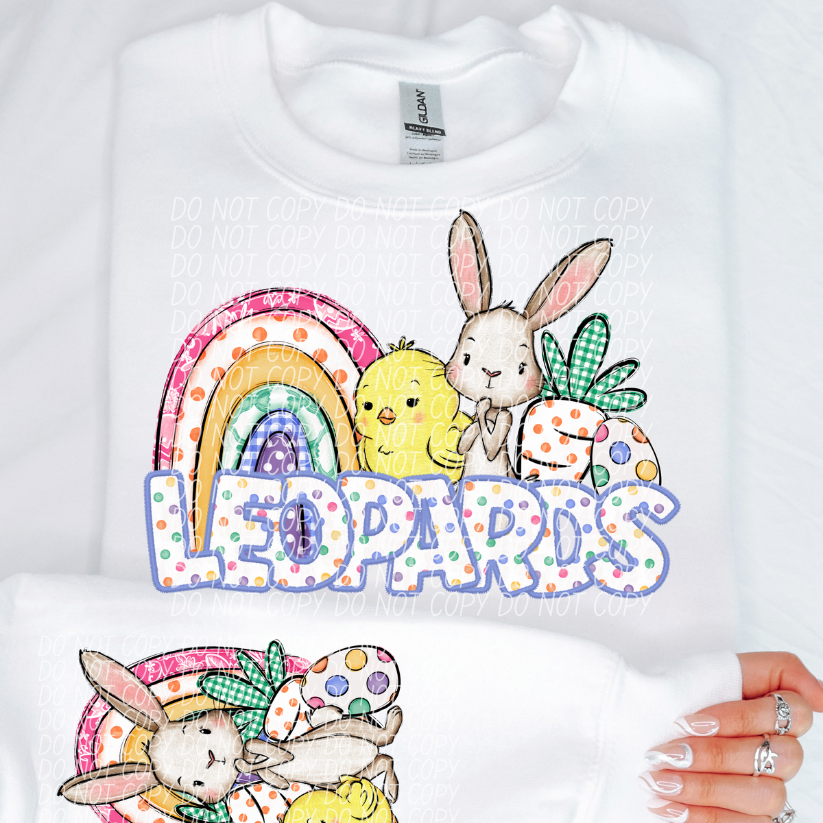 Easter Leopards (CITY) DTF transfer