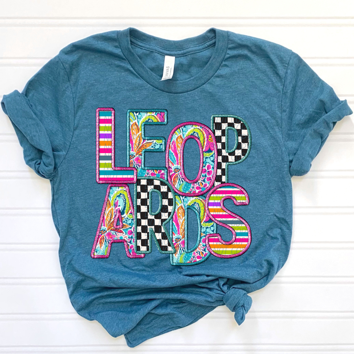 LEOPARDS bright patterns (CITY) DTF transfer