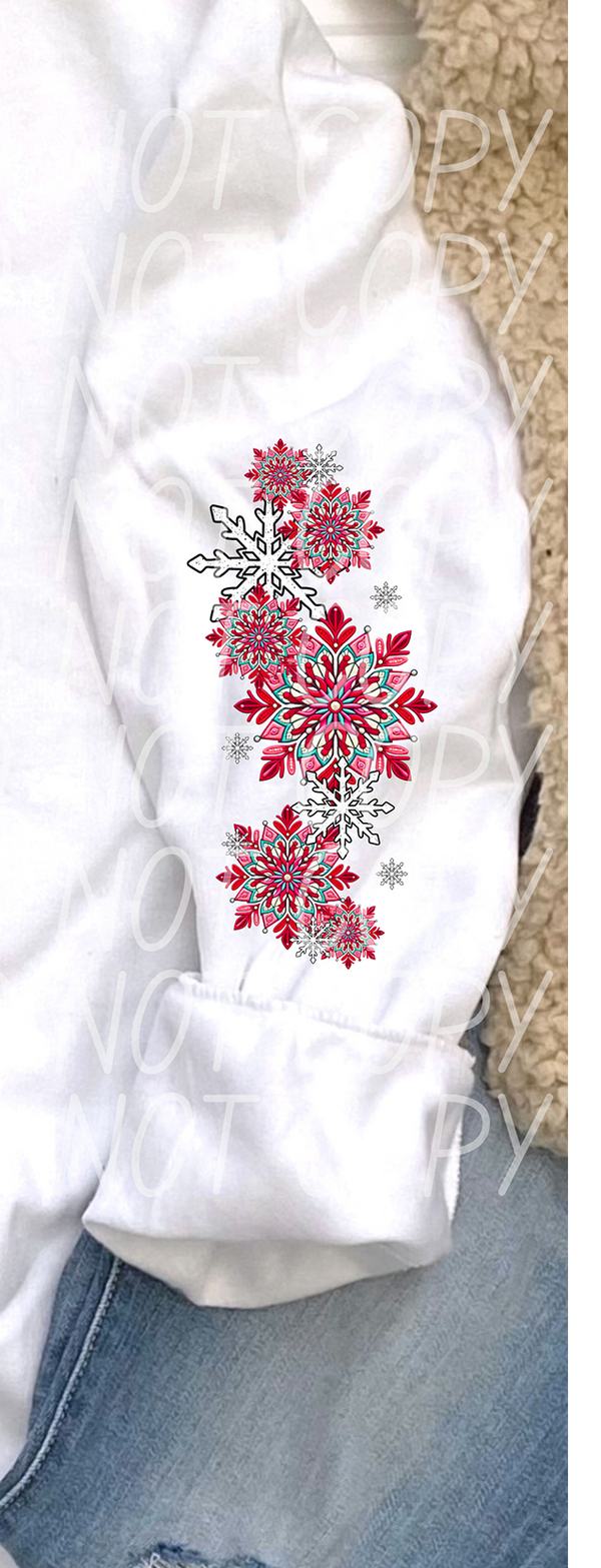 Let It Snow Sleeve 74255 DTF Transfer