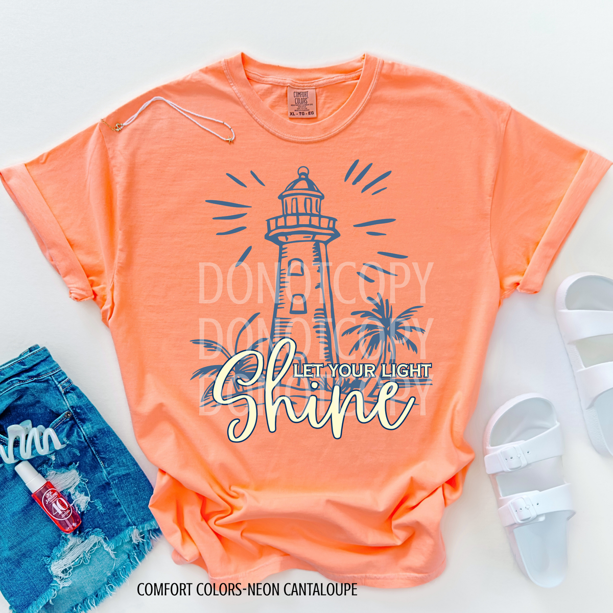 Let your light shine (CSG) 105052 DTF transfer