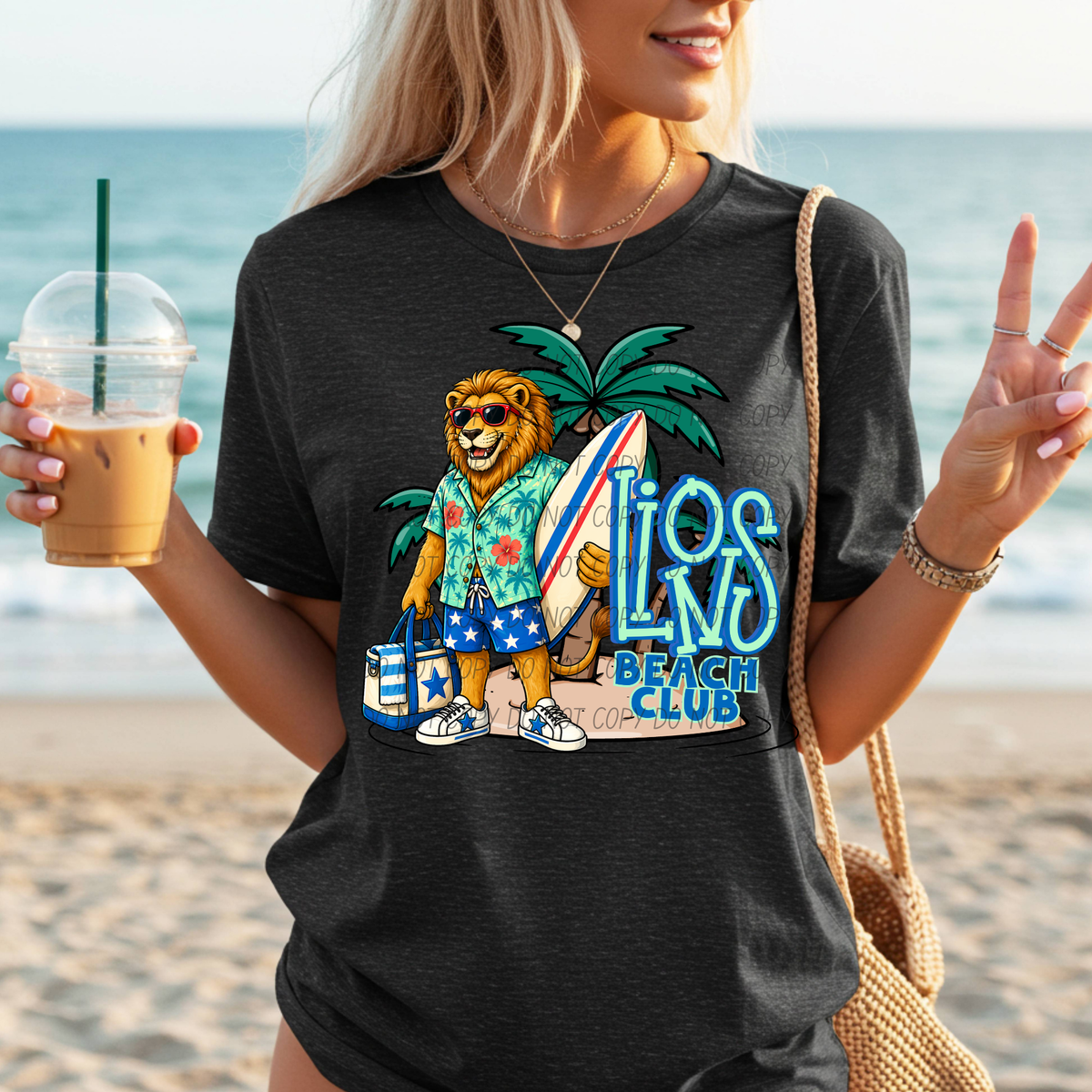 lions 2 beach club (city) DTF transfer