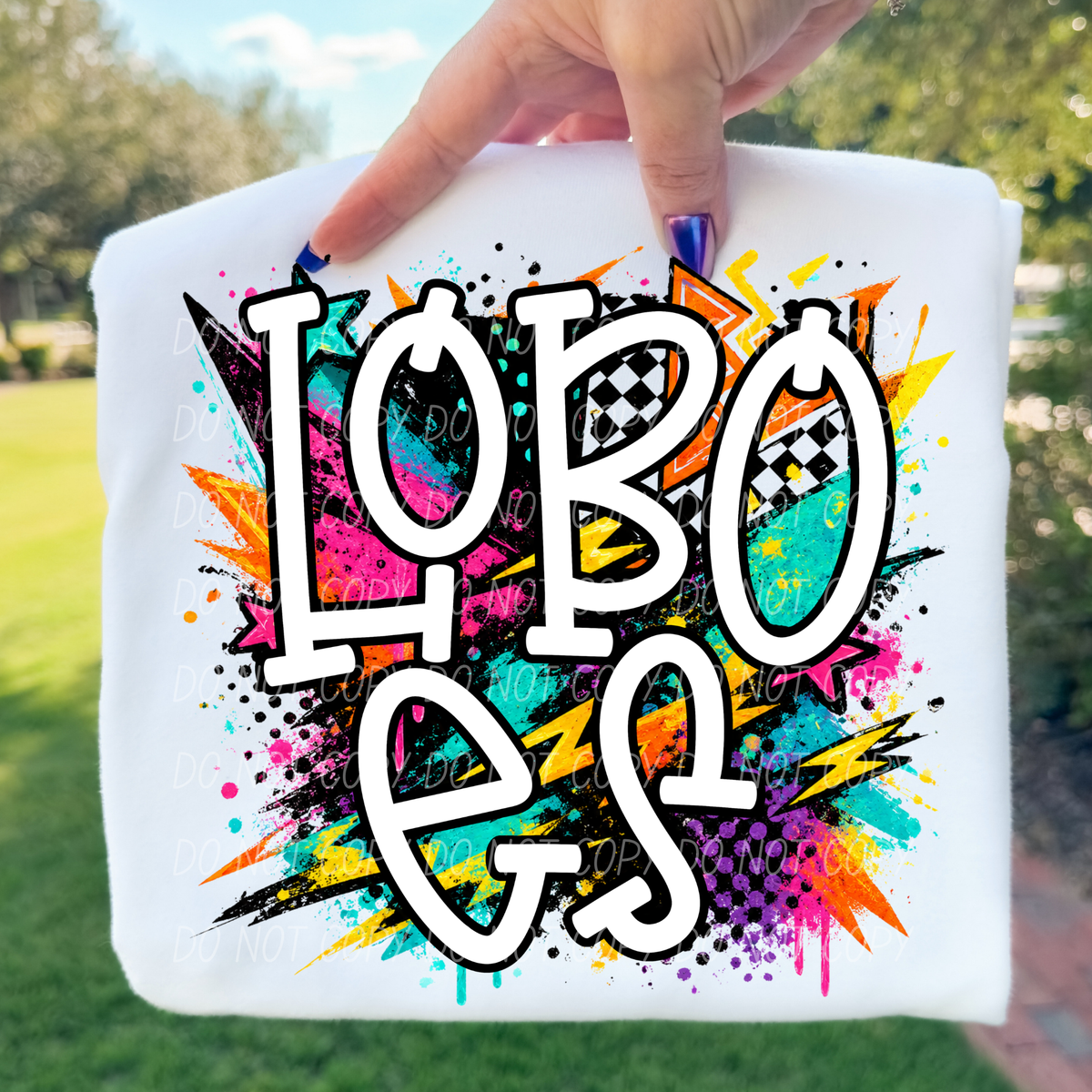 Loboes totally tubular (City) DTF Transfer